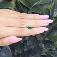 1.99 Ct. Tsavorite Garnet from Tanzania Life Style