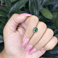 1.99 Ct. Tsavorite Garnet from Tanzania Life Style