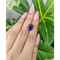 4.73 Ct. Amethyst from Brazil Life Style