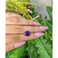 4.73 Ct. Amethyst from Brazil Life Style