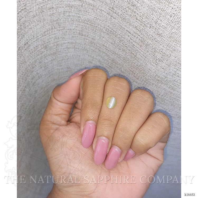 1.64 Ct. Cabochon Chrysoberyl from Ceylon (Sri Lanka)