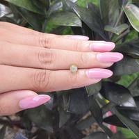 1.07 Ct. Cabochon Chrysoberyl from Ceylon (Sri Lanka) Life Style