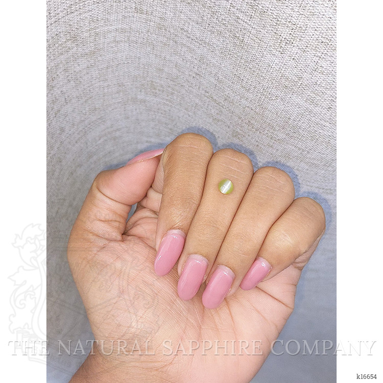 1.07 Ct. Cabochon Chrysoberyl from Ceylon (Sri Lanka)