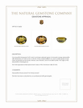 4.09 Ct. Alexandrite from Madagascar Appraisal