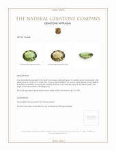 3.50 Ct. Alexandrite from Madagascar Appraisal