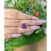 5.24 Ct. Amethyst from Brazil Life Style