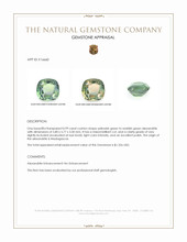 0.99 Ct. Alexandrite from Madagascar Appraisal