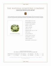0.98 Ct. Alexandrite from Madagascar Scan Report