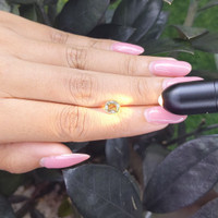 0.98 Ct. Alexandrite from Madagascar Life Style