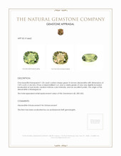 1.20 Ct. Alexandrite from Madagascar Appraisal