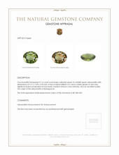 2.16 Ct. Alexandrite from Madagascar Appraisal