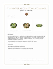 2.16 Ct. Alexandrite from Madagascar Appraisal