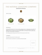 2.37 Ct. Alexandrite from Madagascar Appraisal