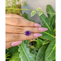 4.80 Ct. Amethyst from Brazil Life Style