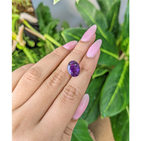 4.80 Ct. Amethyst from Brazil Life Style