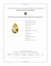 2.79 Ct. Citrine from Brazil Scan Report
