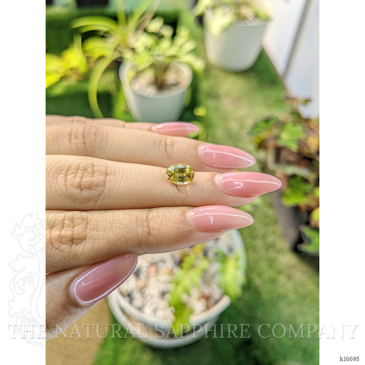 1.80 Ct. Chrysoberyl from Ceylon (Sri Lanka)