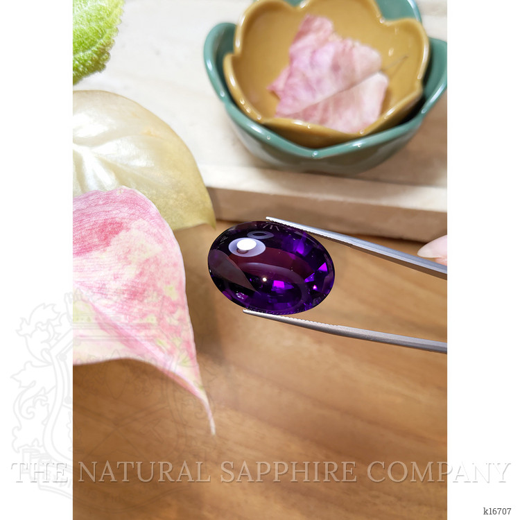 46.56 Ct. Cabochon Amethyst from Brazil