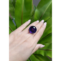 36.36 Ct. Amethyst from Brazil Life Style