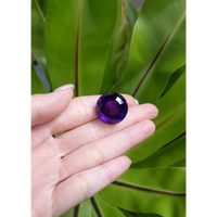 36.36 Ct. Amethyst from Brazil Life Style