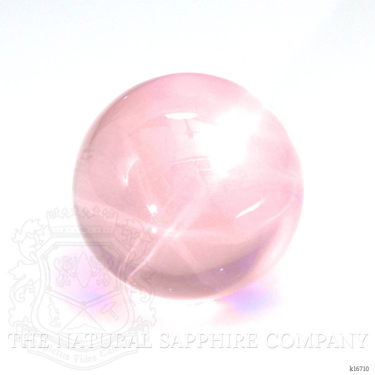 20.31 Ct. Pink Star Rose Quartz from Brazil