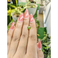1.08 Ct. Peridot from Pakistan Life Style