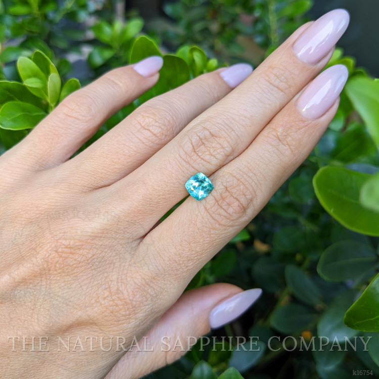 1.22 Ct. Bluish Green Paraiba Tourmaline from Africa
