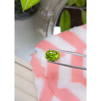 6.78 Ct. Peridot from Burma (Myanmar) Life Style