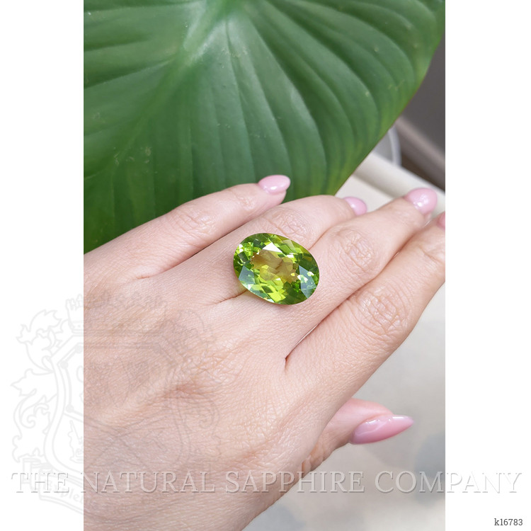 18.45 Ct. Peridot from Burma (Myanmar)