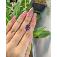 3.42 Ct. Amethyst from Brazil Life Style