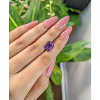 3.42 Ct. Amethyst from Brazil Life Style