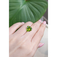 4.47 Ct. Peridot from Burma (Myanmar) Life Style