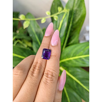3.08 Ct. Amethyst from Brazil Life Style