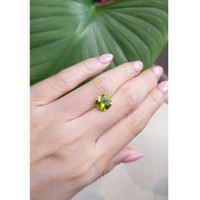 2.67 Ct. Peridot from Burma (Myanmar) Life Style