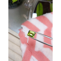 3.21 Ct. Peridot from Burma (Myanmar) Life Style
