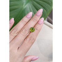 2.93 Ct. Peridot from Burma (Myanmar) Life Style