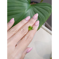 3.60 Ct. Peridot from Burma (Myanmar) Life Style