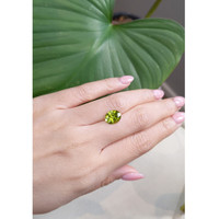 3.03 Ct. Peridot from Burma (Myanmar) Life Style