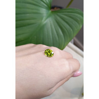 3.03 Ct. Peridot from Burma (Myanmar) Life Style