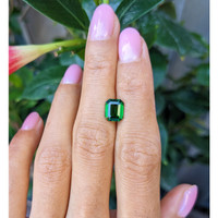 2.11 Ct. Tsavorite Garnet from East Africa Life Style