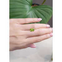 2.28 Ct. Peridot from Burma (Myanmar) Life Style