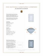 5.24 Ct. Tourmaline from Mozambique 3 D Scan Report