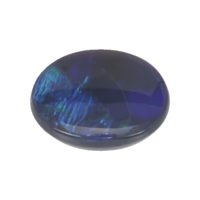 2.49 Ct. Cabochon Black Opal from Australia Video