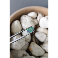 2.16 Ct. Cabochon Black Opal from Australia Life Style