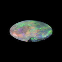 1.31 Ct. Cabochon Semi-Black Opal from Australia Video