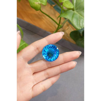 77.44 Ct. Swiss Blue Topaz from Brazil Life Style