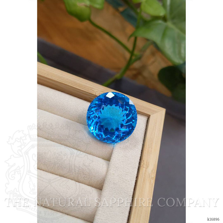 77.44 Ct. Swiss Blue Topaz from Brazil