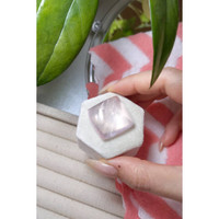70.84 Ct. Pink Cabochon Rose Quartz from Brazil Life Style