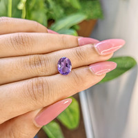 2.63 Ct. Amethyst from Brazil Life Style