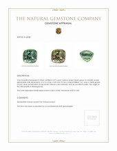 0.47 Ct. Alexandrite from Madagascar Appraisal